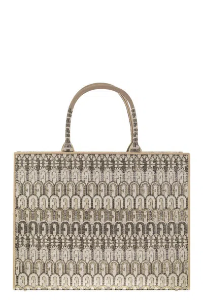 Shop Furla Opportunity - Tote Bag In Gold