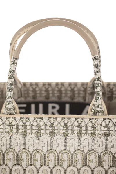 Shop Furla 'opportunity L' Shopping Bag In Gold
