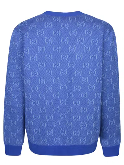 Shop Gucci Cardigans In Blue