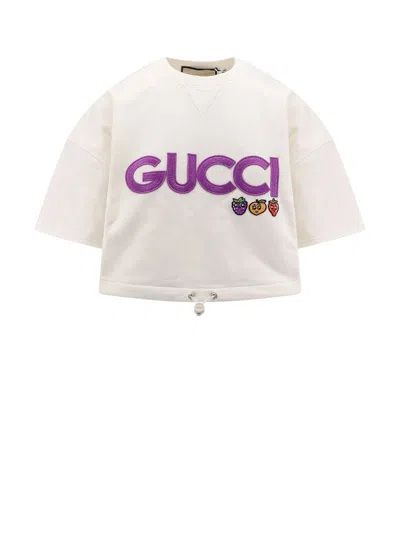 Shop Gucci Sweatshirts In Sunlight/mix