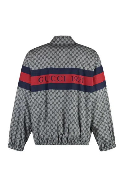 Shop Gucci Coats In Blue