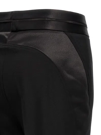 Shop Helmut Lang Bootcut Pants In Black