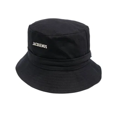 Shop Jacquemus Caps In Black