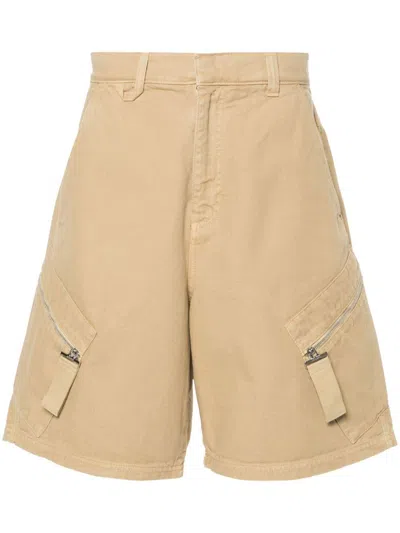 Shop Jacquemus Shorts In Beige