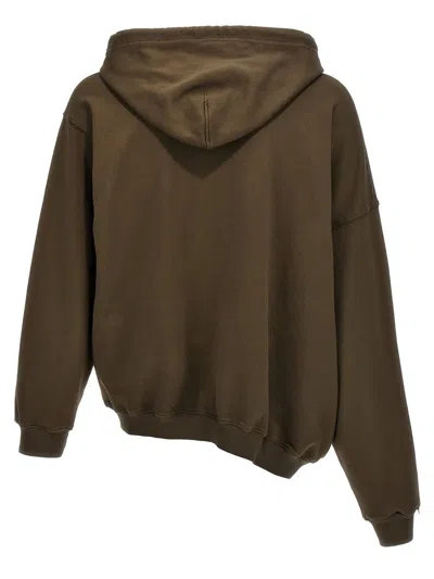 Shop Magliano 'twisted' Hoodie In Brown