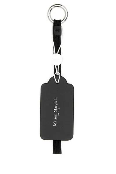 Shop Maison Margiela Key Tag In Black