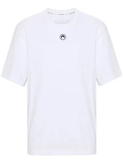 Shop Marine Serre T-shirts And Polos In White