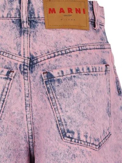 Shop Marni Jeans In Violet