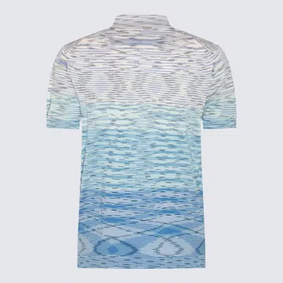 Shop Missoni Tie-dye Print Cotton Polo Shirt