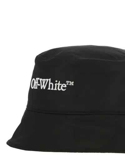 Shop Off-white Off White Hats In Black