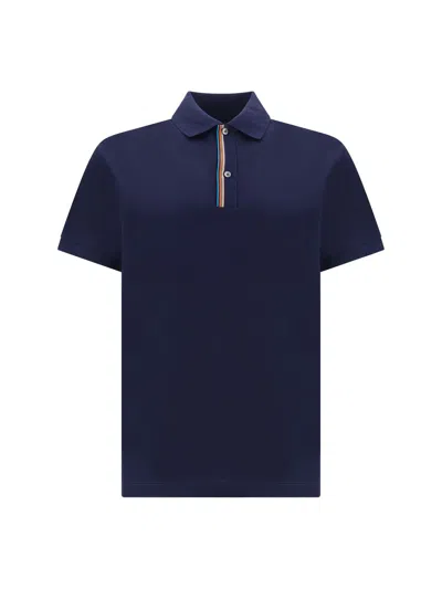Shop Paul Smith Polo Shirts In Dk_na