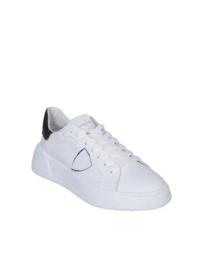 Shop Philippe Model Sneakers In White/black