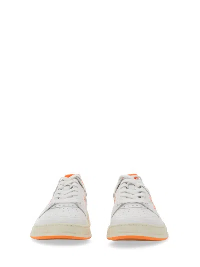 Shop Premiata "quinn Timeless Trainers" Sneakers In White