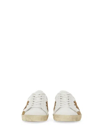 Shop Premiata Steven-d Sneaker In White