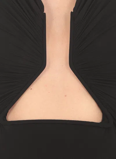 Shop Rick Owens 'ls Prong' Top In Black