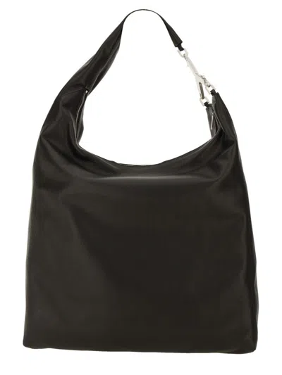 Shop Rick Owens Shoulder Bags In Black
