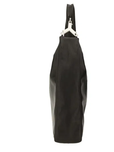 Shop Rick Owens Shoulder Bags In Black