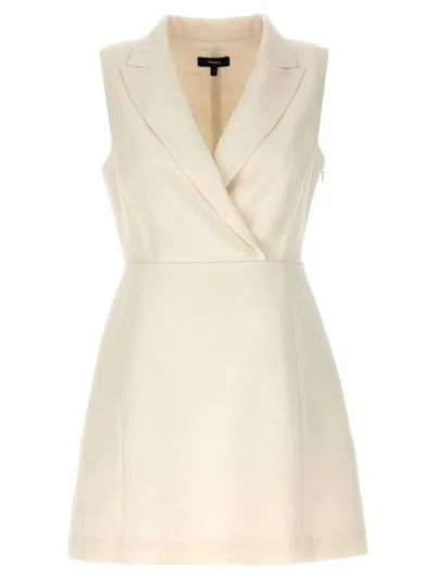 Shop Theory Mini Dress In White