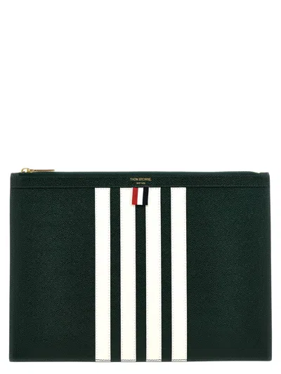 Shop Thom Browne Bags In Green