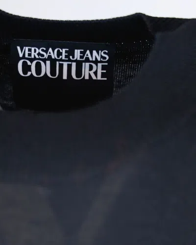 Shop Versace Jeans Couture Versace Jeans Knitwear In Black