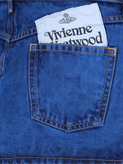 Shop Vivienne Westwood Skirts In Blue