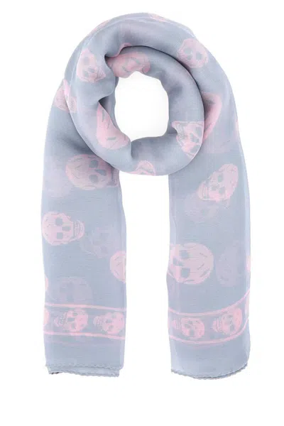 Shop Alexander Mcqueen Scarves And Foulards In 4872