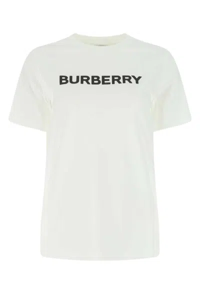 Shop Burberry T-shirt In White