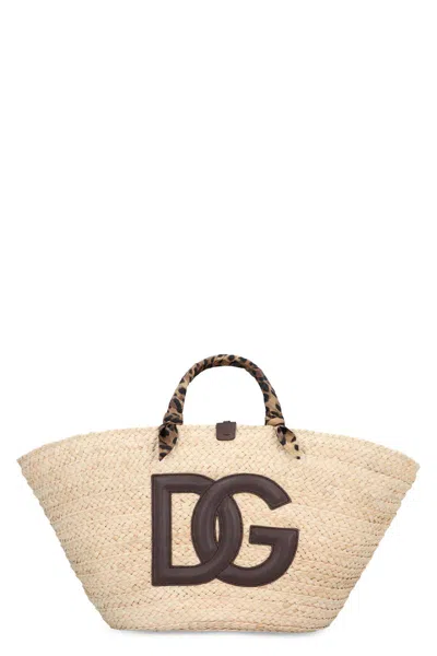 Shop Dolce & Gabbana Kendra Tote Bag In Ecru