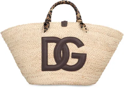 Shop Dolce & Gabbana Kendra Tote Bag In Ecru