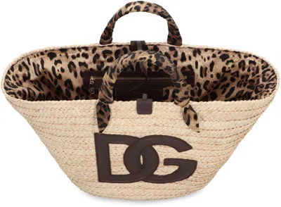 Shop Dolce & Gabbana Kendra Tote Bag In Ecru