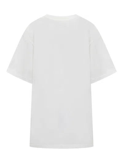 Shop Moschino T-shirt With Logo In White