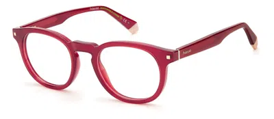 Shop Polaroid Eyeglasses In Red