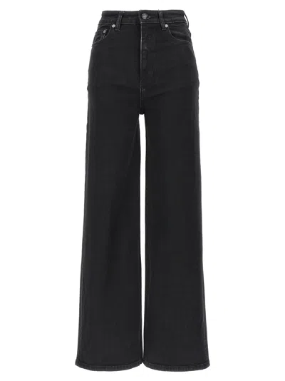 Shop Ganni Andi Jeans In Black