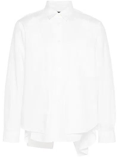 Shop Comme Des Garçons Homme Deux Comme Des Garcons Homme Plus Men Slim Fit Shirt In White