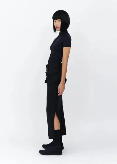 Shop Hyein Seo Women Cargo Skirt In Black