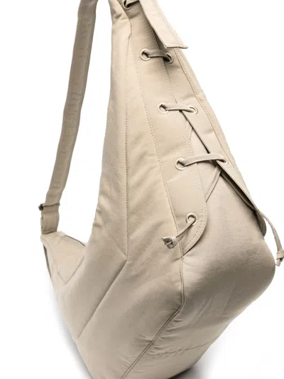 Shop Lemaire Women Large Soft Game Bag In Wh041 Clay