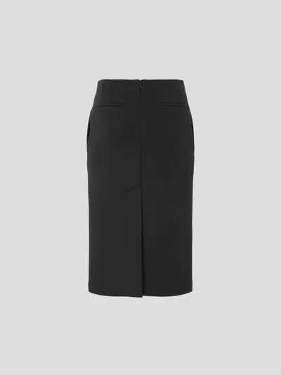 Shop Recto Women Civita H-line Pencil Skirt In Black