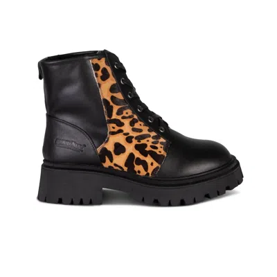 Shop Cloud Nine Ladies Lori Boots In Leopard In Multi