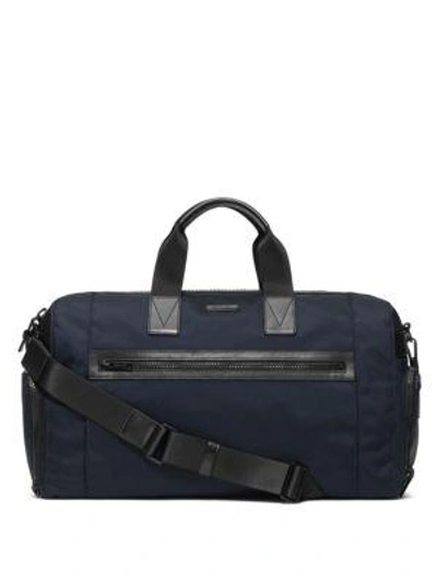 Shop Michael Kors Ballistic Nylon Gym Bag In Navy