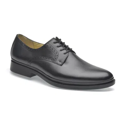 Pazstor Men's Lambskin Oxfords Classic In Black In Black