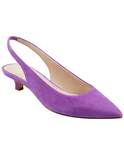 Shop Marc Fisher Ltd Posey Suede Dress Shoe In Purple