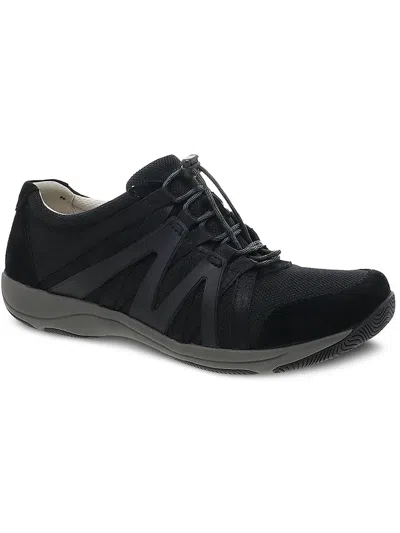 Shop Dansko Henriette Womens Leather Fitness Athletic And Training Shoes In Black