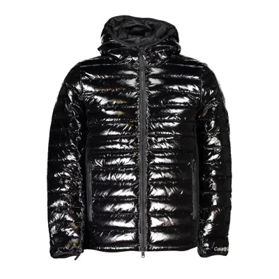 Shop Calvin Klein Nylon Men's Jacket In Black