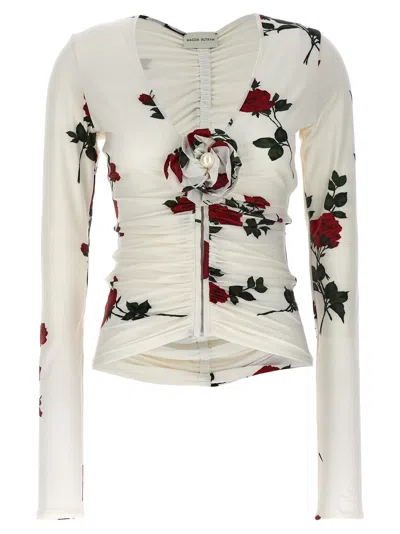 Shop Magda Butrym 01 Shirt, Blouse White