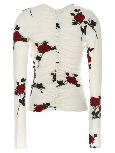 Shop Magda Butrym 01 Shirt, Blouse White