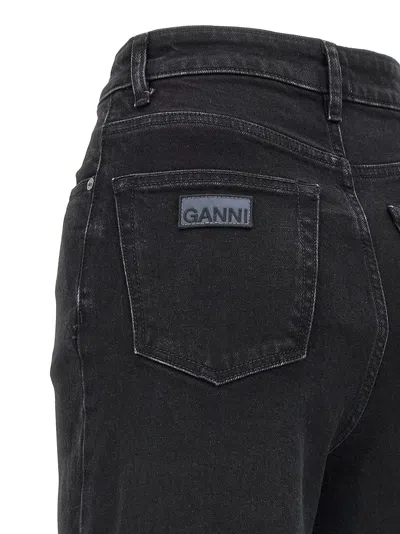 Shop Ganni Andi Jeans Black