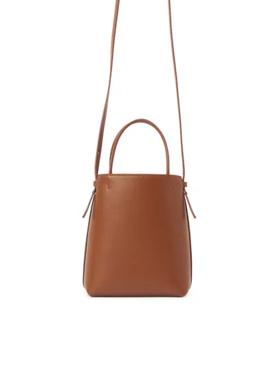 Shop Chloé Chloe` Women  Sense Micro Tote Bag In Brown