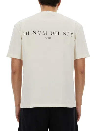 Shop Ih Nom Uh Nit "mask Authentic With" T-shirt In White