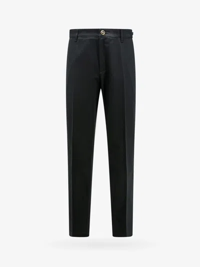 Shop Versace Man Trouser Man Black Pants