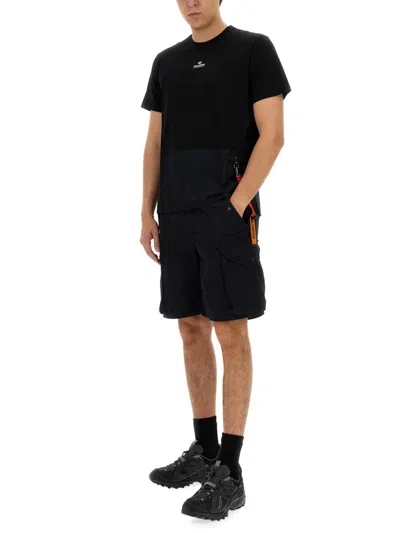 Shop Parajumpers Bermuda Shorts "sigmund 2" In Black